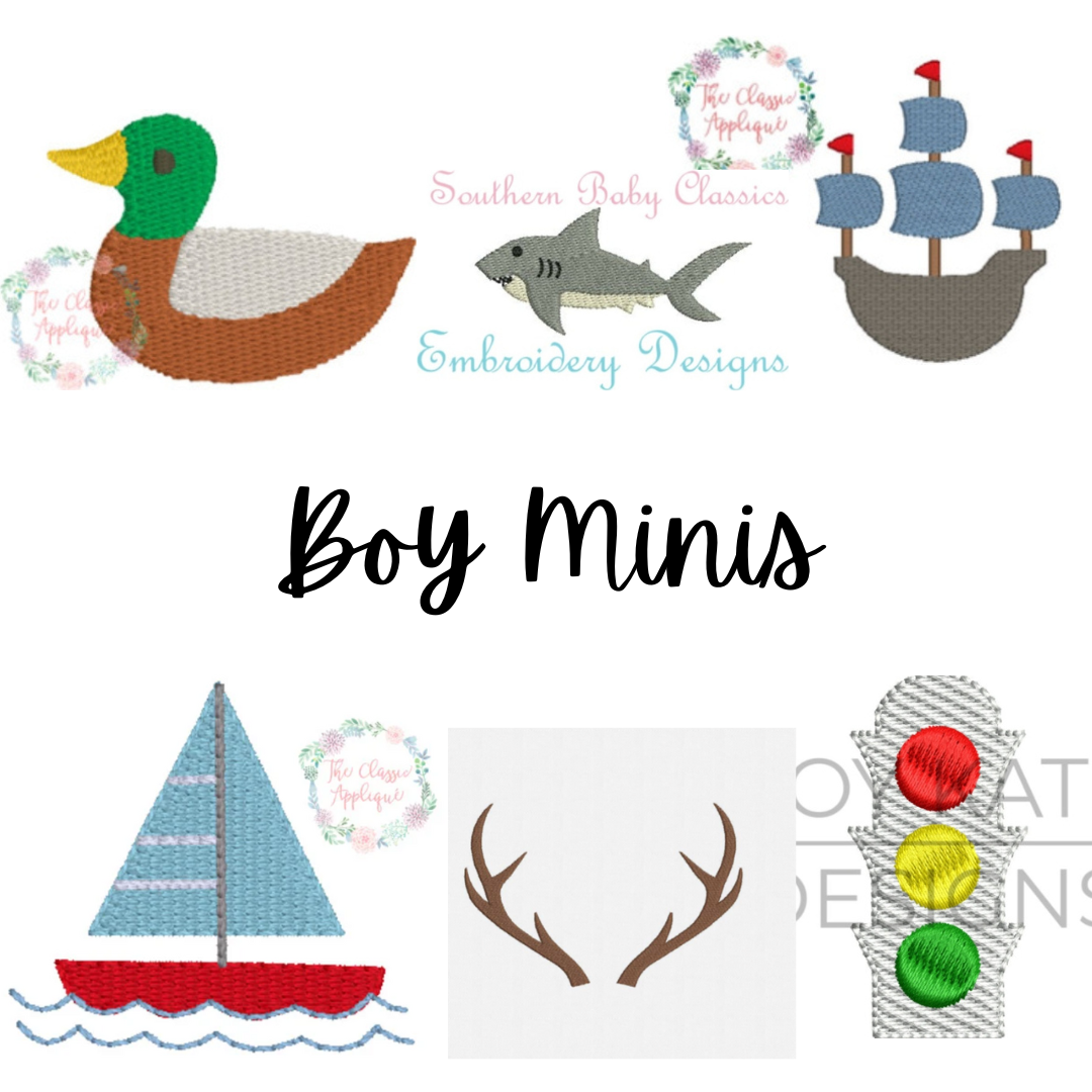 Boys Monogram Polo