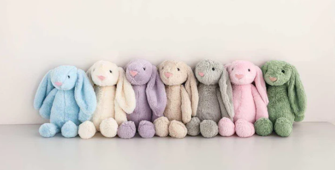 MONOGRAMMED EASTER BUNNY