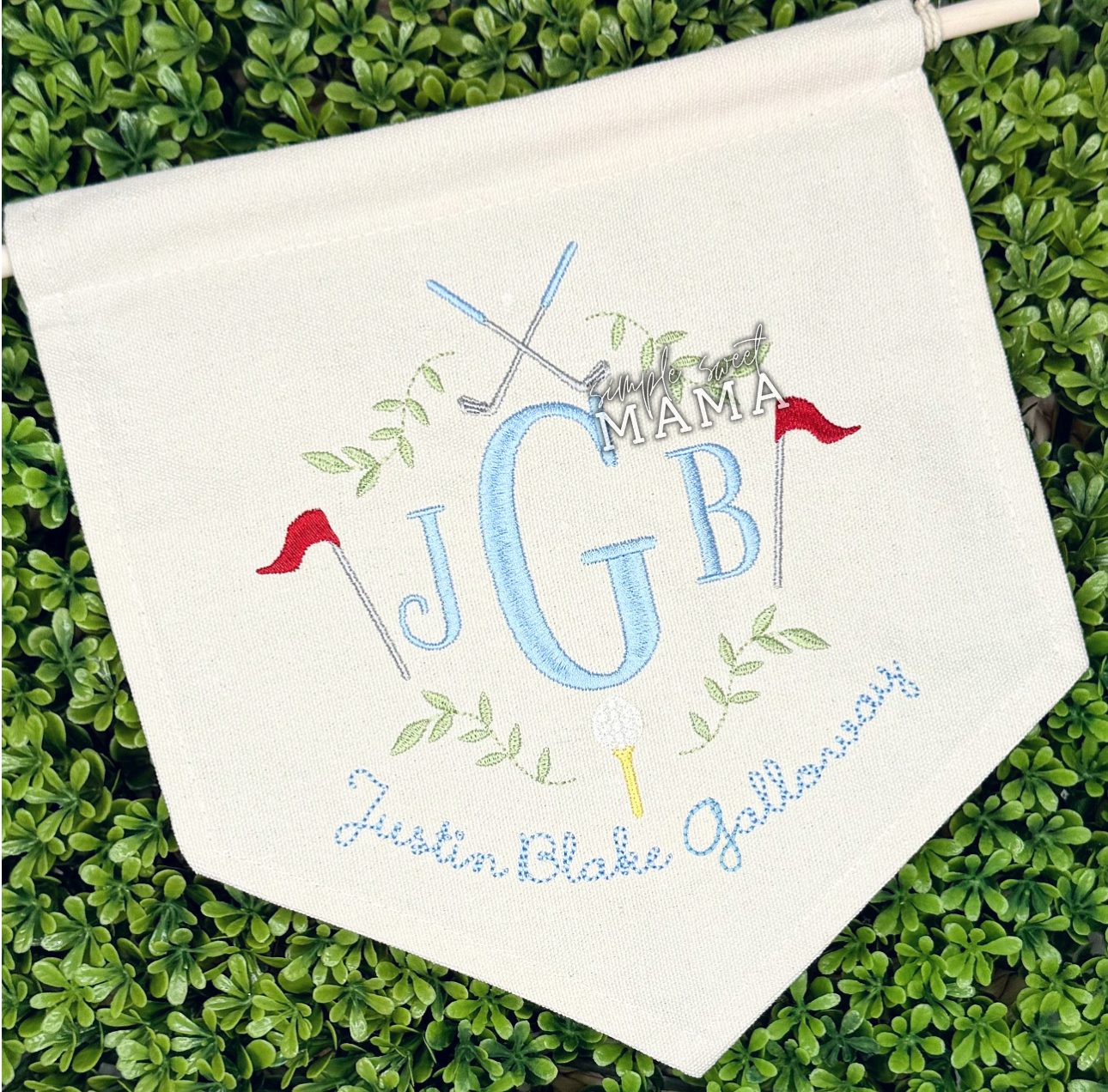 Custom Embroidered Baby Hospital Nursery Banner