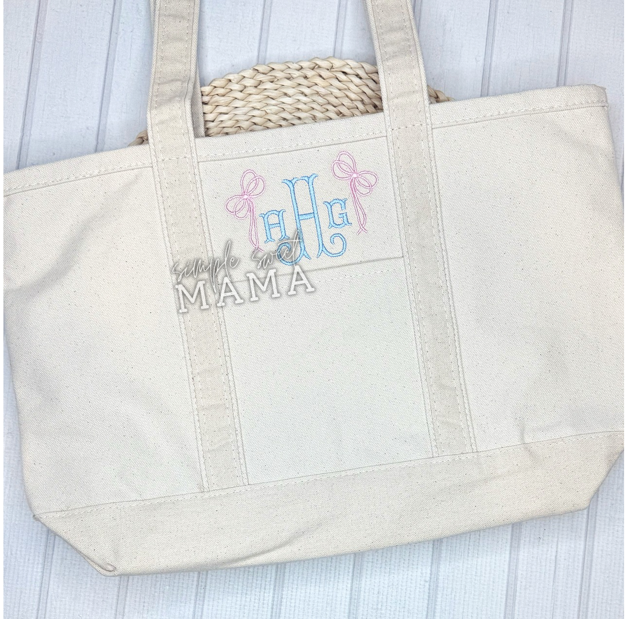 Personalized Canvas Tote Bag