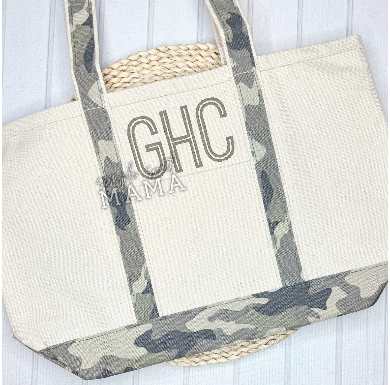 Personalized Canvas Tote Bag