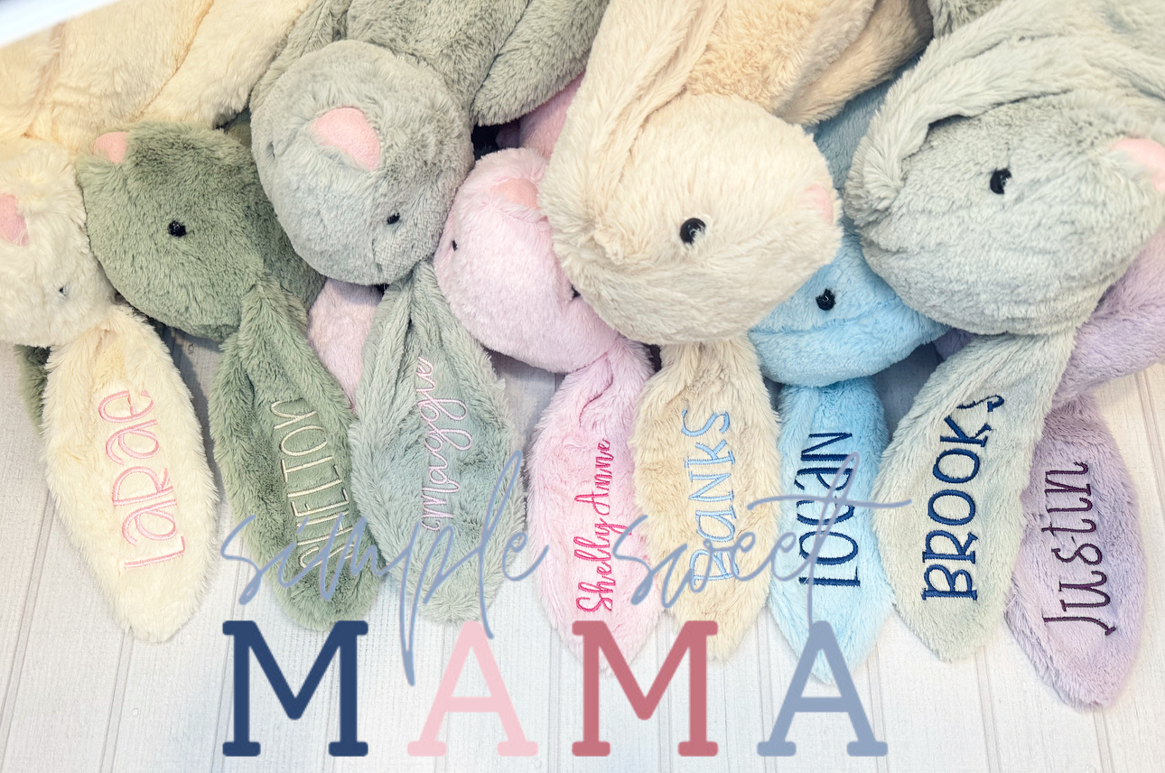PLUSH EASTER BUNNIES