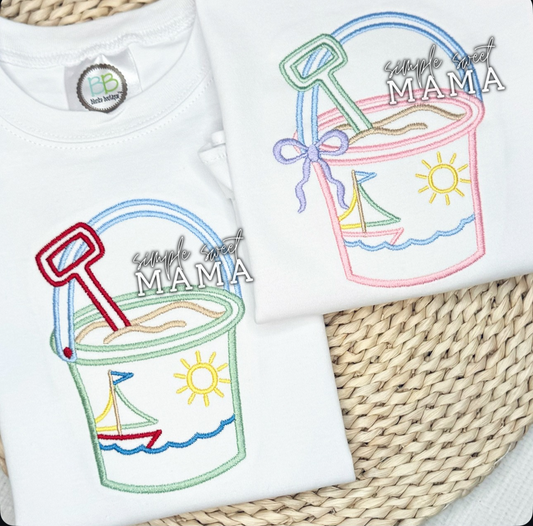 Beach Scene Bucket
