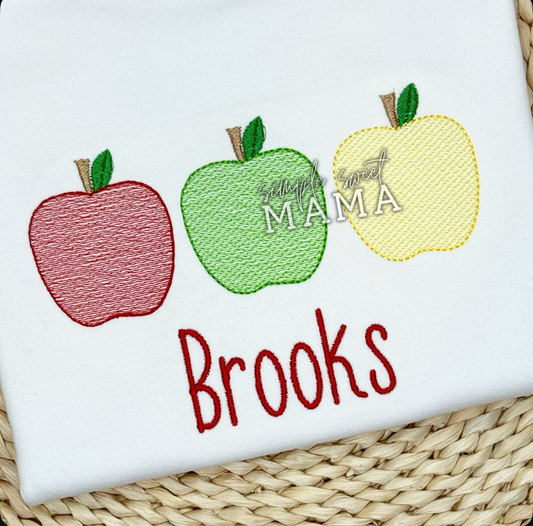 School Apple Trio