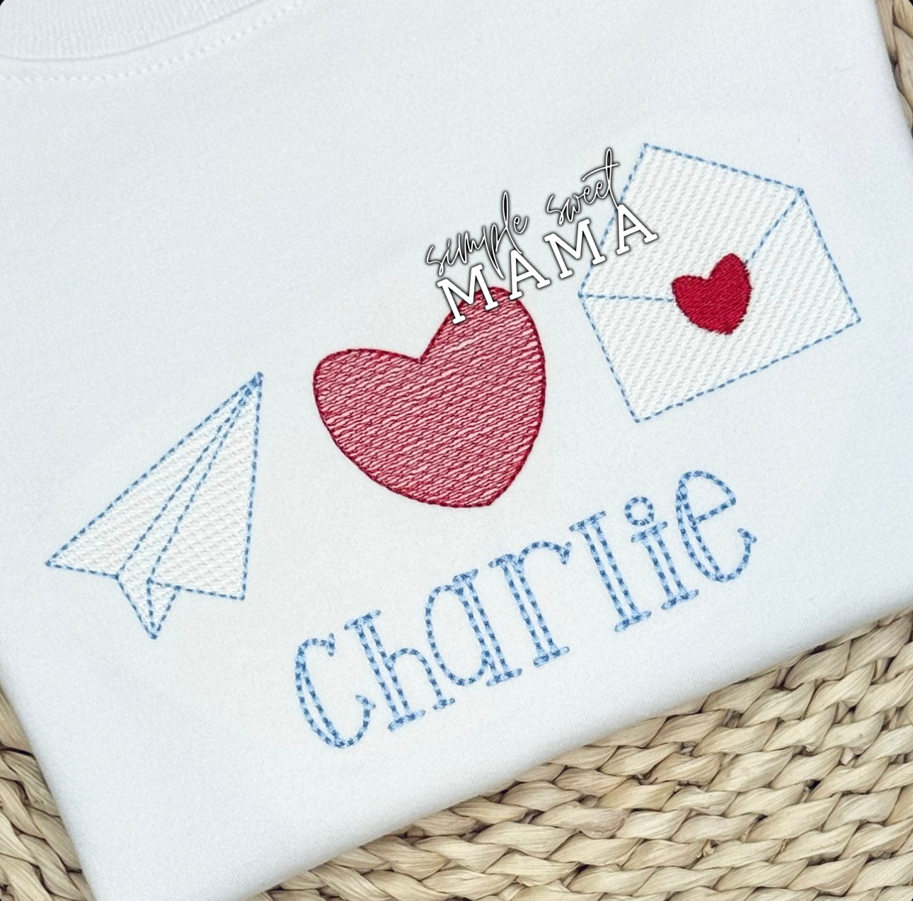 Valentine Love Note Airplane