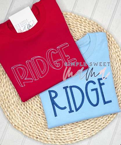 Name Shirt