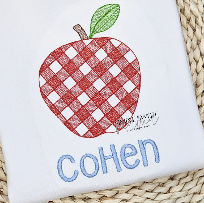 Gingham Apple