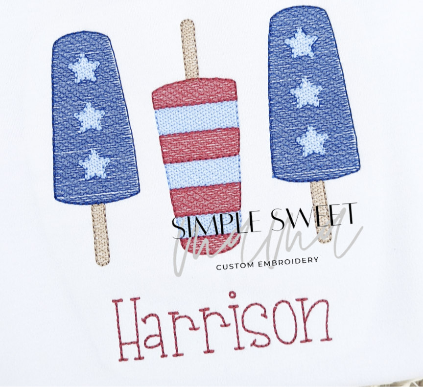 Patriotic Popsicles