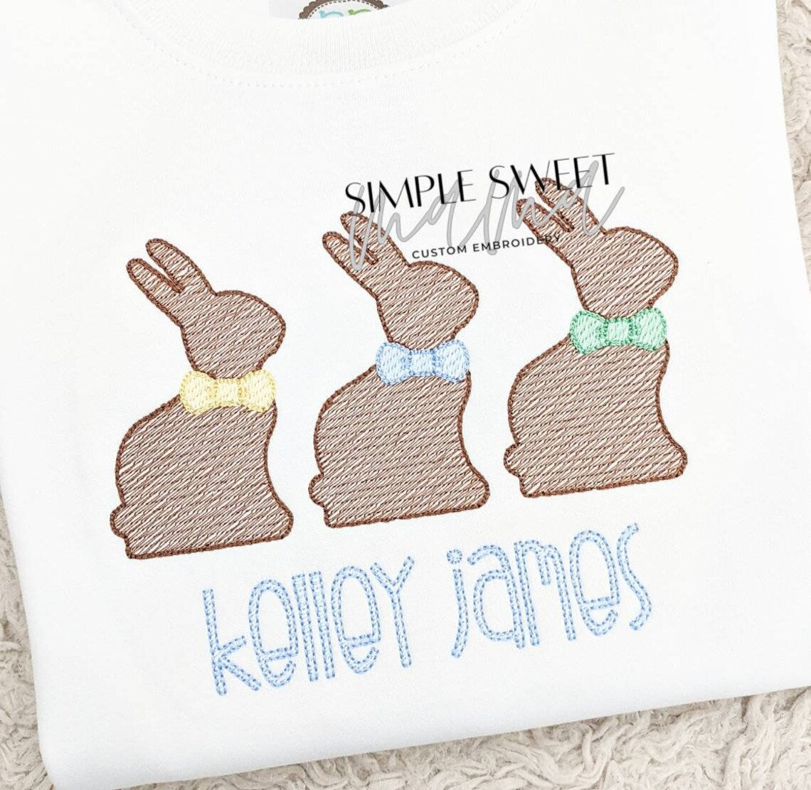 Chocolate Bunny Trio