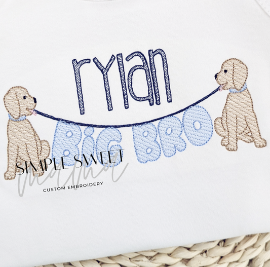Big Bro Pup Banner