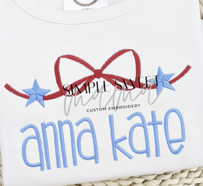 Bow with Stars